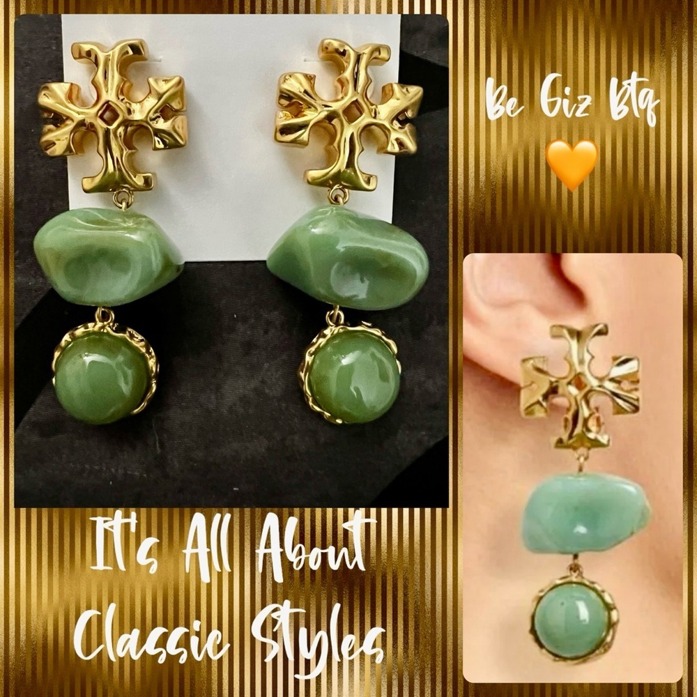 🔥🔥🔥ONE ITEM DEAL OF THE DAY Tory Burch Authentic Earrings Reduced Buy Now & Save